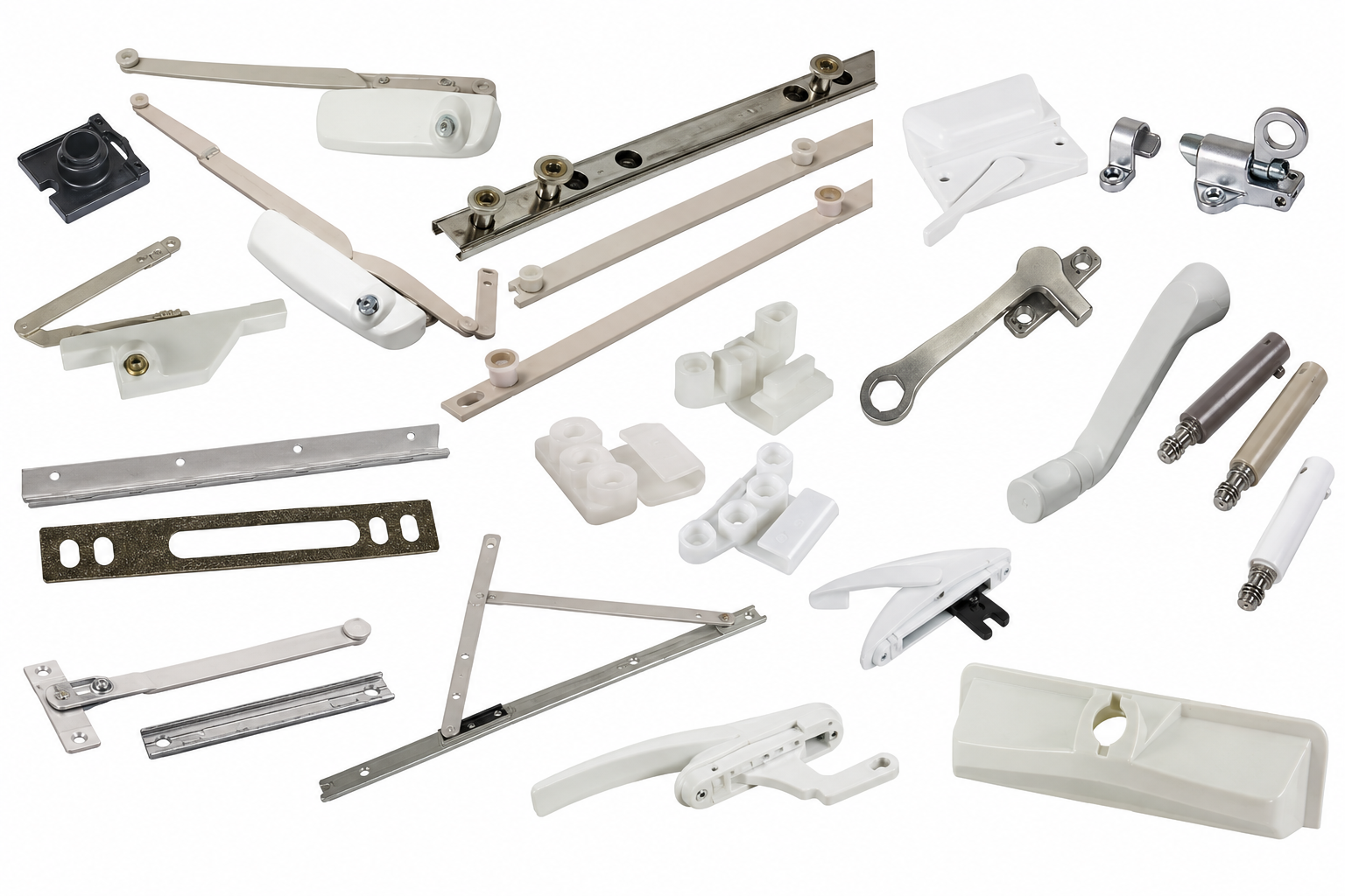 Casement window hardware
